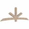 Ekena Millwork Alberta Smooth Timber Gable Bracket, Douglas Fir, 108"W x 36"H x 3 1/2"D x 5 1/2"F, 8/12 Pitch GBW108X36X0406ALB00SDF - alternate 5